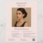 Salon Zakelijk Elegant Flyer (Voorkant)