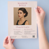 Salon Zakelijk Elegant Flyer (Hand)