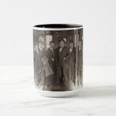 Saloon Bar Interior Mannen Man Cave 1890's Fotopub Mok (Midden)