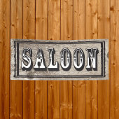 Saloon-bord voor Wilde West-Thema Spandoek