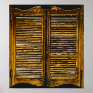 Saloon Doors voor je Cubicle Poster