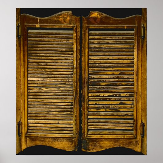 Saloon Doors voor je Cubicle Poster (Voorkant)