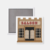 Saloon Magneet (Voorkant / Achterkant)