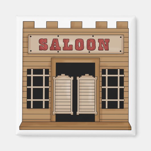 Saloon Magneet (Voorkant)