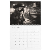 Saloon Safari Calendar Kalender (Mar 2026)