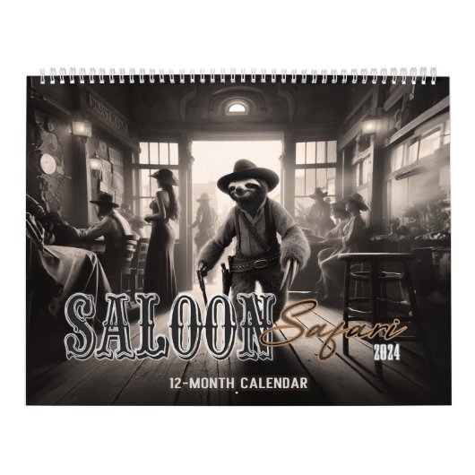 Saloon Safari Kalender (Hoes)