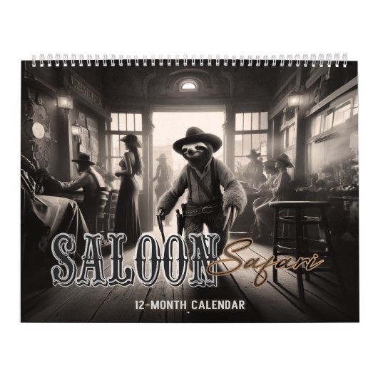 Saloon Safari Kalender (Hoes)