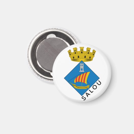 Salou, Catalunya Magneet (Voorkant / Achterkant)