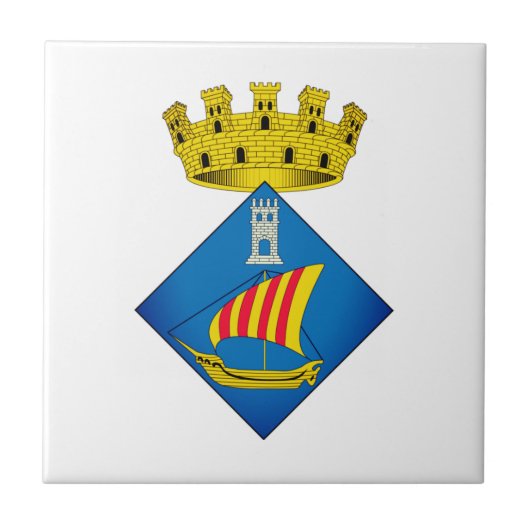 Salou, Catalunya Tegeltje (Voorkant)