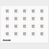 salpaap ronde sticker (Vel)