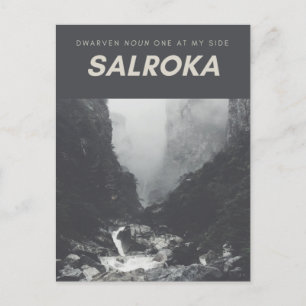 Salroka-Briefkaart Briefkaart
