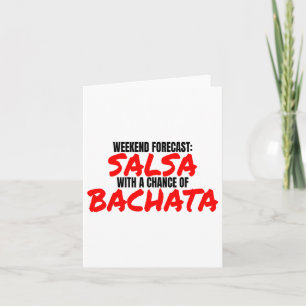 Salsa Bachata Dance Weekend Forecast Bachata Salsa Kaart