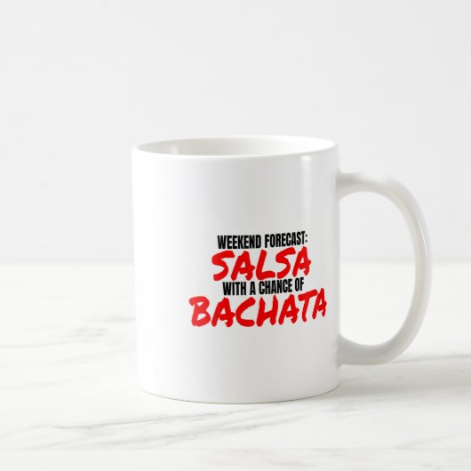 Salsa Bachata Dance Weekend Forecast Bachata Salsa Koffiemok (Rechts)