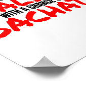 Salsa Bachata Dance Weekend Forecast Bachata Salsa Poster (Hoek)