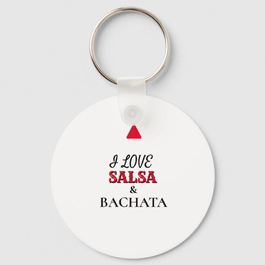 Salsa & Bachata Sleutelhanger (Voorkant)