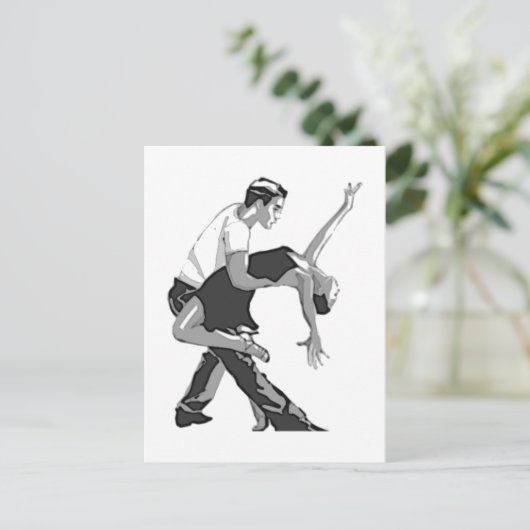 Salsa Briefkaart (Staand voorkant)