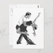 Salsa Briefkaart (Voorkant / Achterkant)