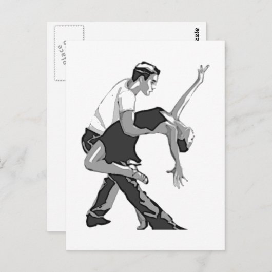 Salsa Briefkaart (Voorkant / Achterkant)