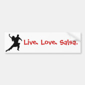 Salsa Bumpersticker (Voorkant)
