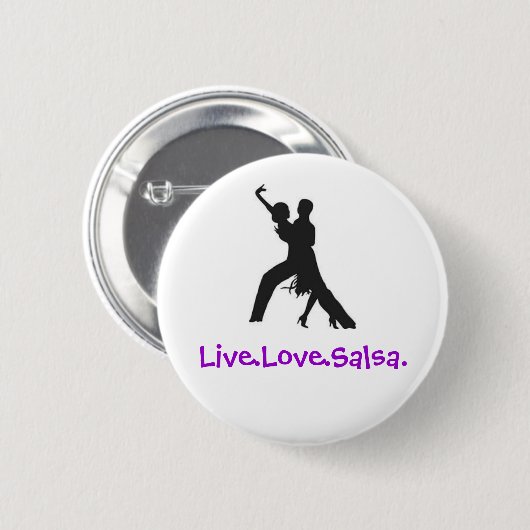 Salsa Button (Voorkant /achterkant)