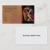 Salsa Caliente Visitekaartje (Voorkant / Achterkant)