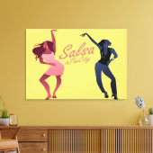 Salsa Canvas Print (Insitu (Woonkamer))
