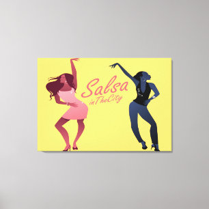 Salsa Canvas Print