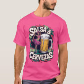 Salsa & Cervezas T-shirt (Voorkant)