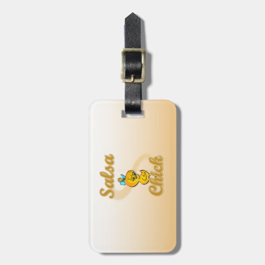Salsa Chick Bagagelabel (Voorkant verticaal)