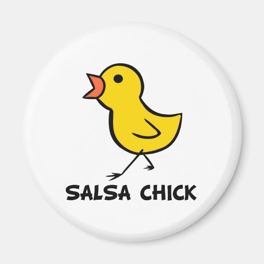 Salsa Chick Magnet (Voorkant)