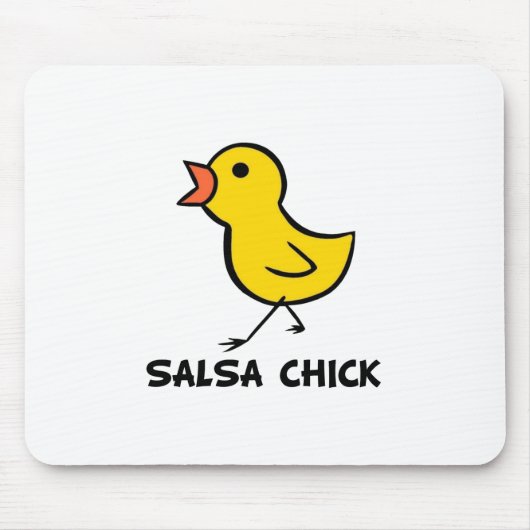 Salsa Chick Mousepad Muismat (Voorkant)