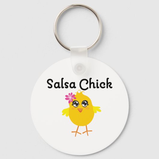 Salsa Chick Sleutelhanger (Voorkant)
