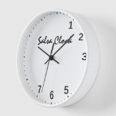 Salsa Clock - Funny Salsa Dansing Time Dance Humor (Hoek)