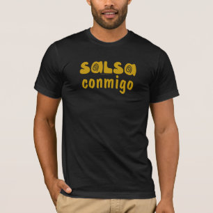 Salsa Conmigo Salsa Dance Club Draag Te T-shirt