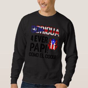 Salsa Coqui Puerto Rico Boricua Puerto Ricaans Pr Trui