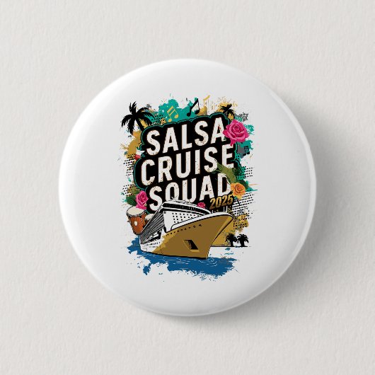 Salsa Cruise 2025 Ronde Button 5,7 Cm (Voorkant)