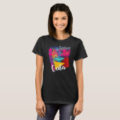 Salsa Cuba Vlag Premium T-shirt (Voorkant volledig)