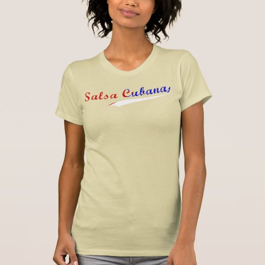 Salsa Cubana Dance Shirt (Voorkant)