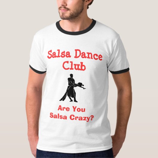 Salsa Dance Club T-shirt (Voorkant)