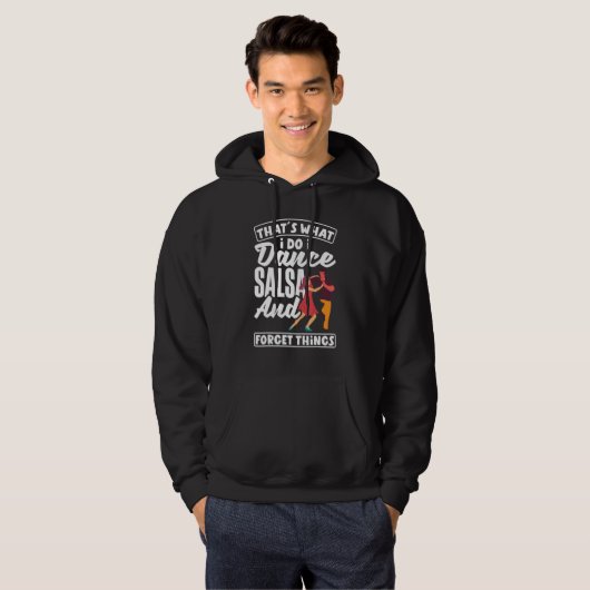 Salsa Dance Salsa Dancing   Hoodie (Voorkant volledig)