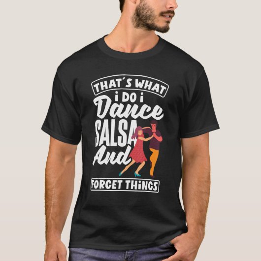 Salsa Dance Salsa Dancing T-shirt (Voorkant)