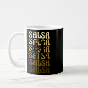 Salsa Dance voor een Latijnse muziek Dance Salsa Koffiemok