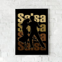 Salsa Dance voor een Latijnse muziek Dance Salsa