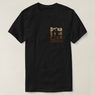 Salsa Dance voor een Latijnse muziek Dance Salsa T-shirt