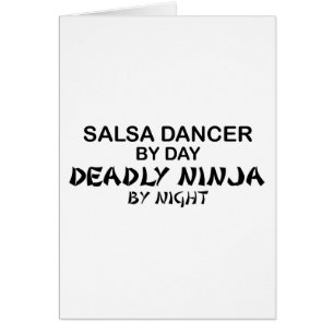 Salsa Dancer Deadly Ninja bij nacht