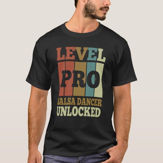 Salsa Dancer Pro Unlocked stijl Uniek T-shirt (Voorkant)