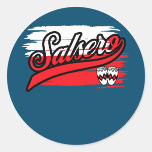 Salsa Dancer Salsero Poland Salsero Polska Salsa Ronde Sticker