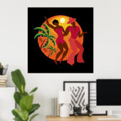 Salsa Dancer Series 1 Poster Lg. (Thuiskantoor)