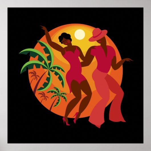 Salsa Dancer Series 1 Poster Lg. (Voorkant)