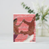 SALSA DANCERS BRIEFKAART (Staand voorkant)